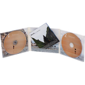 DigiPack CD для 2-х дисков 6-ти страничный с буклетом в прорези
